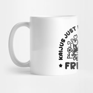 Kaijus just need friends V Mug